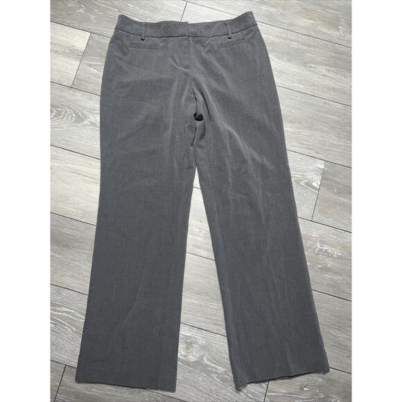 APOSTROPHE Size 10 Naomi Pant Career Gray Faux Pockets Stretch - Picture 1 of 11